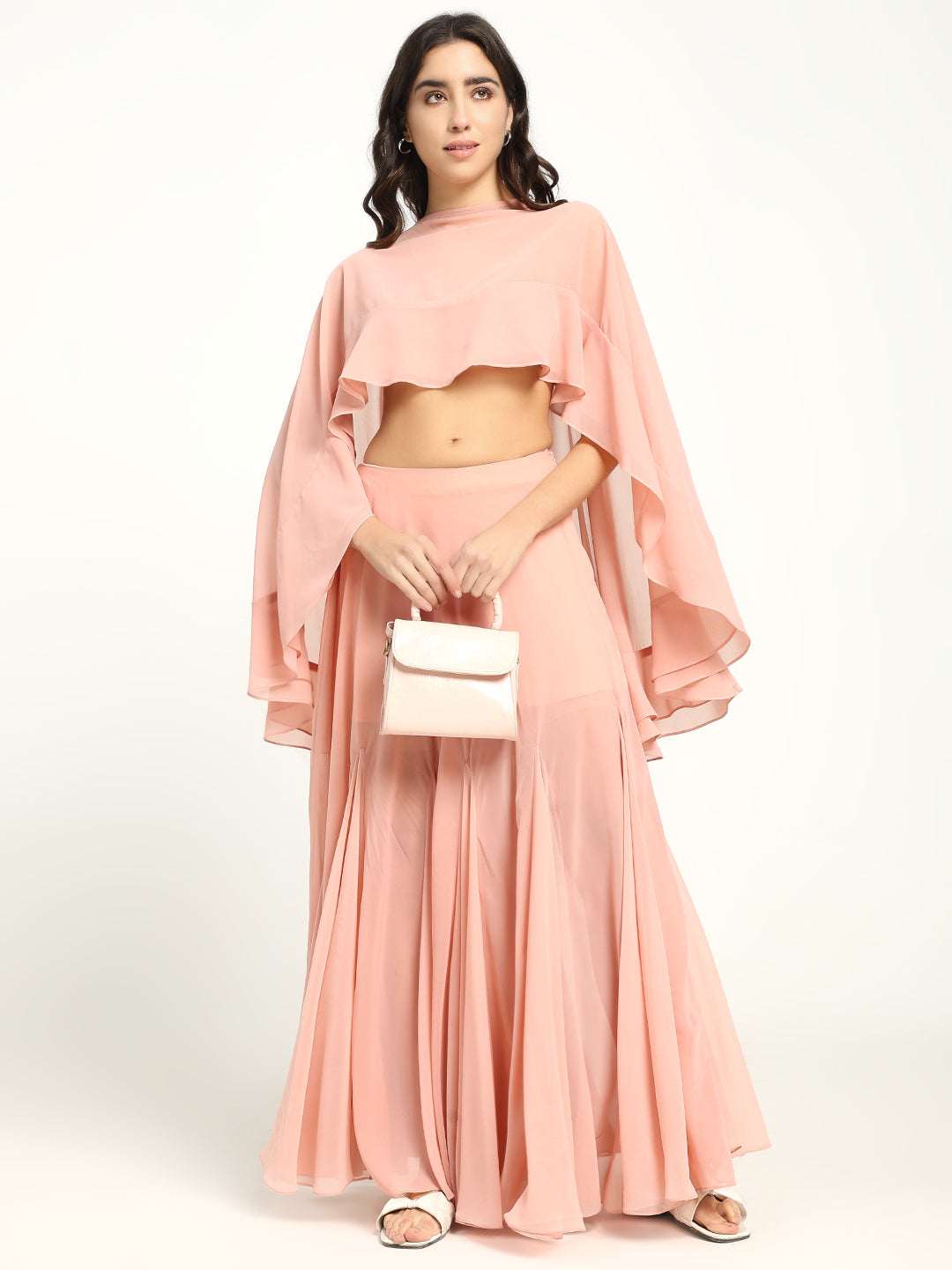 Blush Cape Top