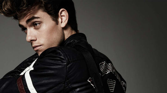 Men’s fashion in leather