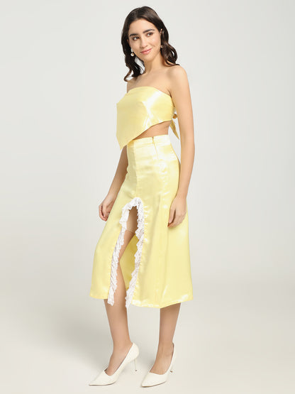 Satin Lyla Scarf Top