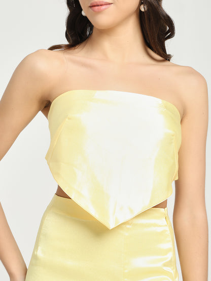 Satin Lyla Scarf Top