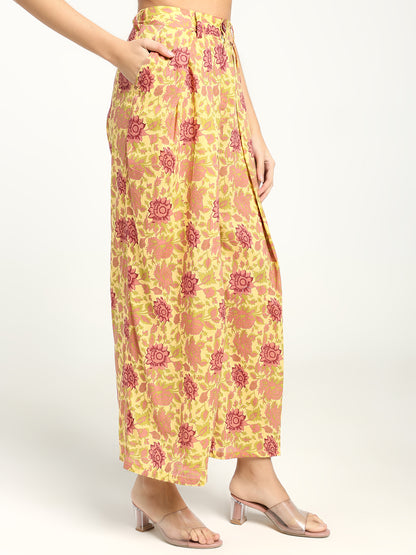 Golden Bloom Pants