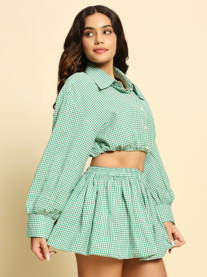 Mint Bubble Shirt