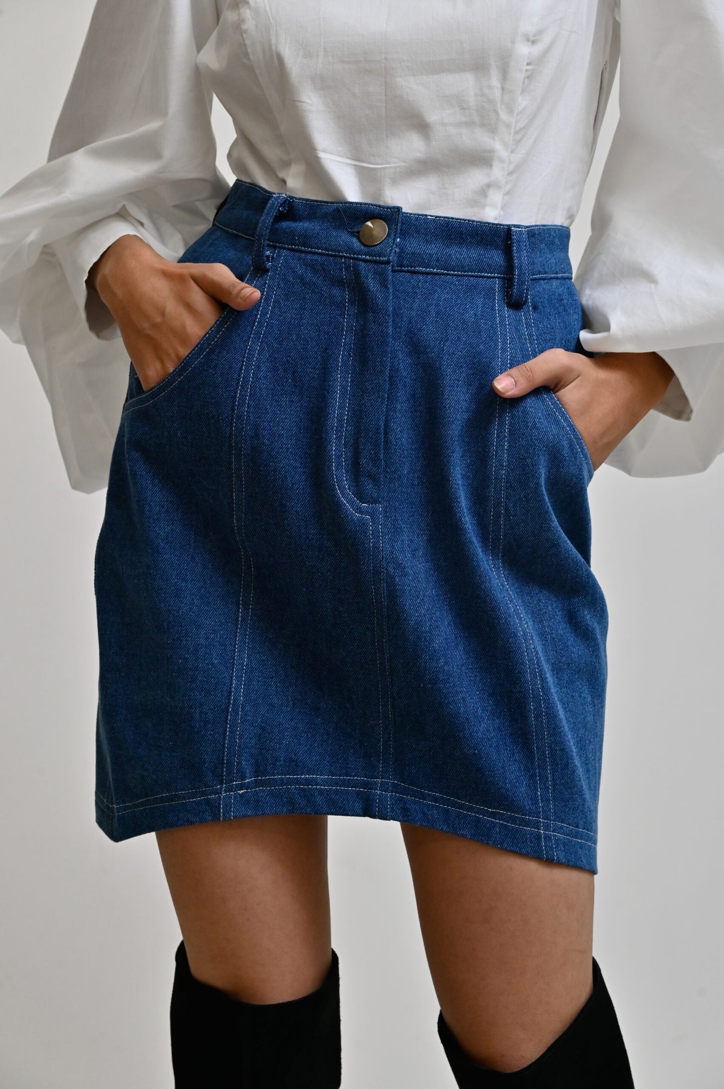 Moon Denim skirt