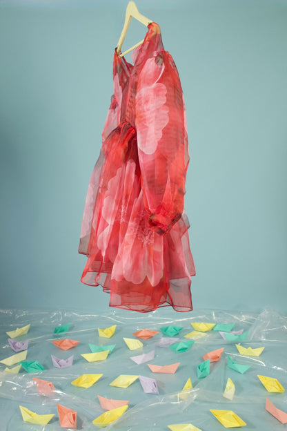 Sugar Bloom Organza Dress