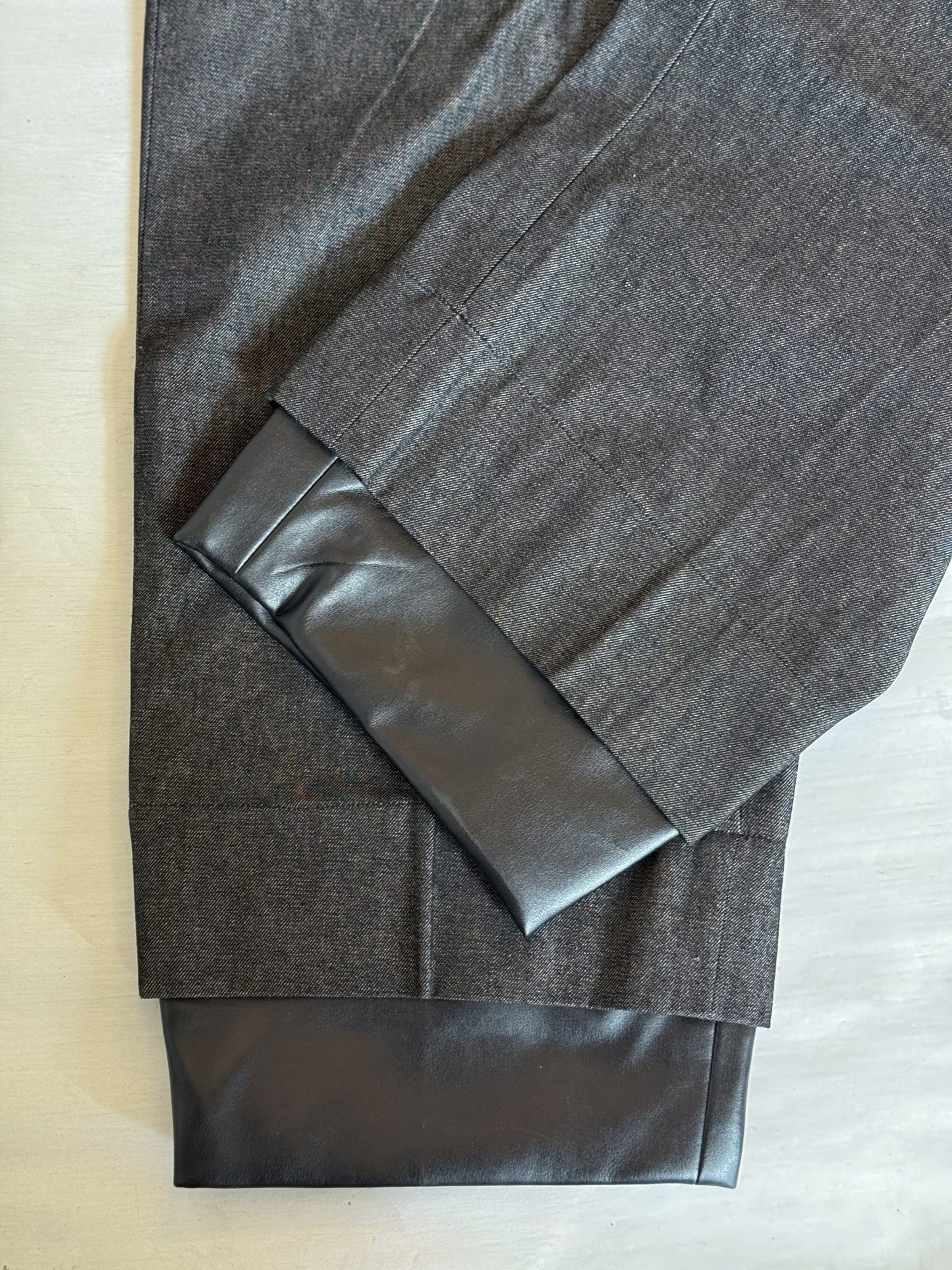 Wide Leg Denim Pants