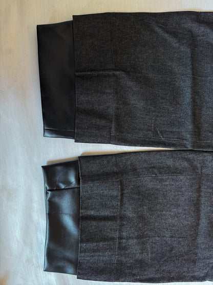 Wide Leg Denim Pants