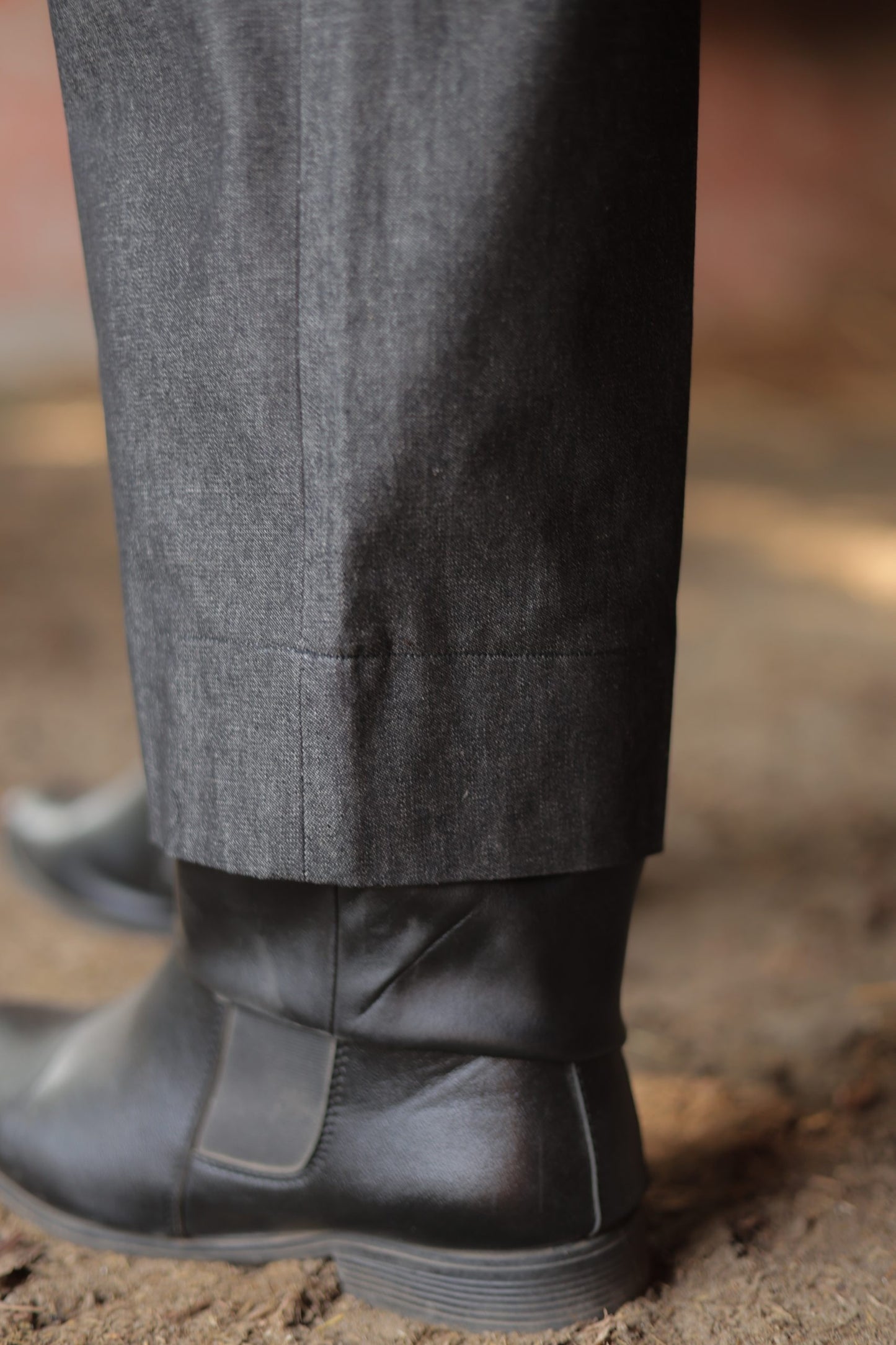 Wide Leg Denim Pants