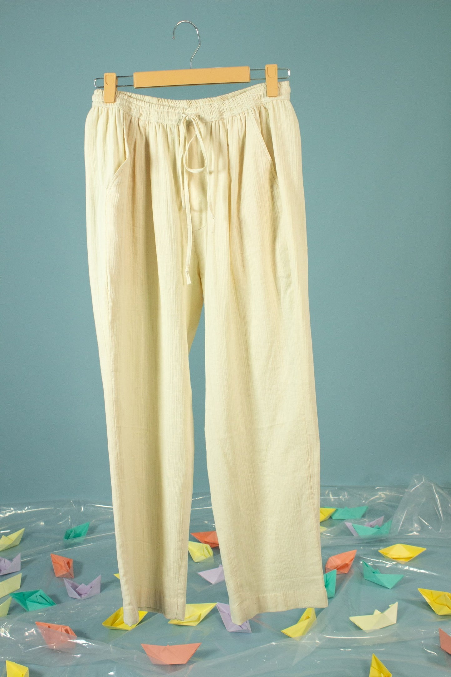 Sandy Cotton Relaxed Pants