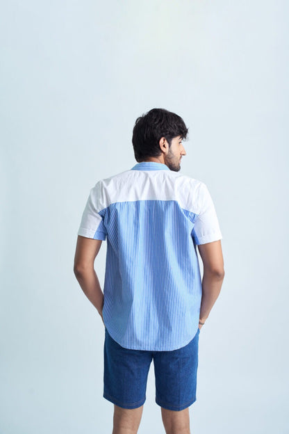 ColorBlock Stripes Shirt